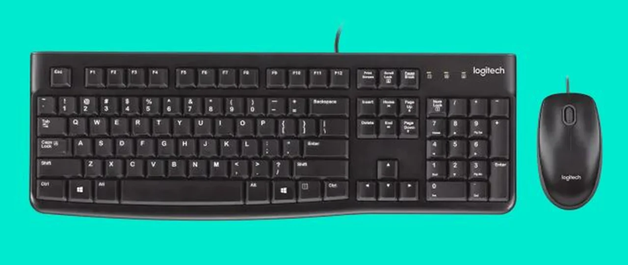 MK120 CORDED KEYBOARD AND MOUSE COMBO logitech