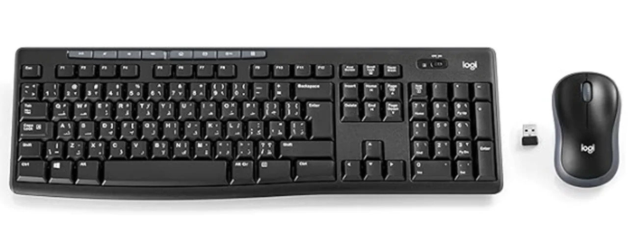 گارانتی اسپیرو (دارای حروف فارسی) MK270 WIRELESS  logitech