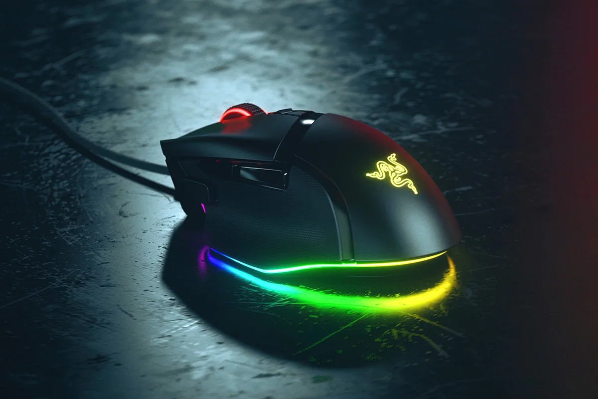 گارانتی پانا Razer Basilisk V3 gaming mouse